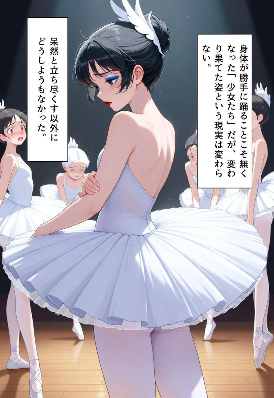 困惑の白鳥 トゥシューズを履かされた男たち - page277