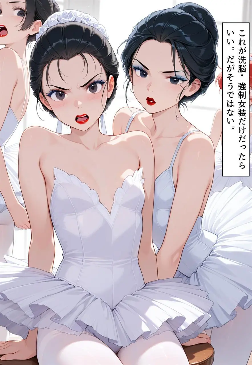困惑の白鳥 トゥシューズを履かされた男たち - page282