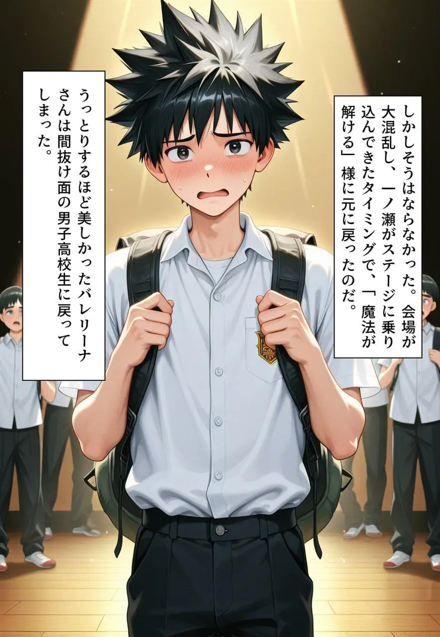 困惑の白鳥 トゥシューズを履かされた男たち - page315