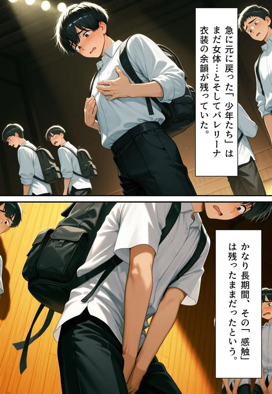 困惑の白鳥 トゥシューズを履かされた男たち - page317