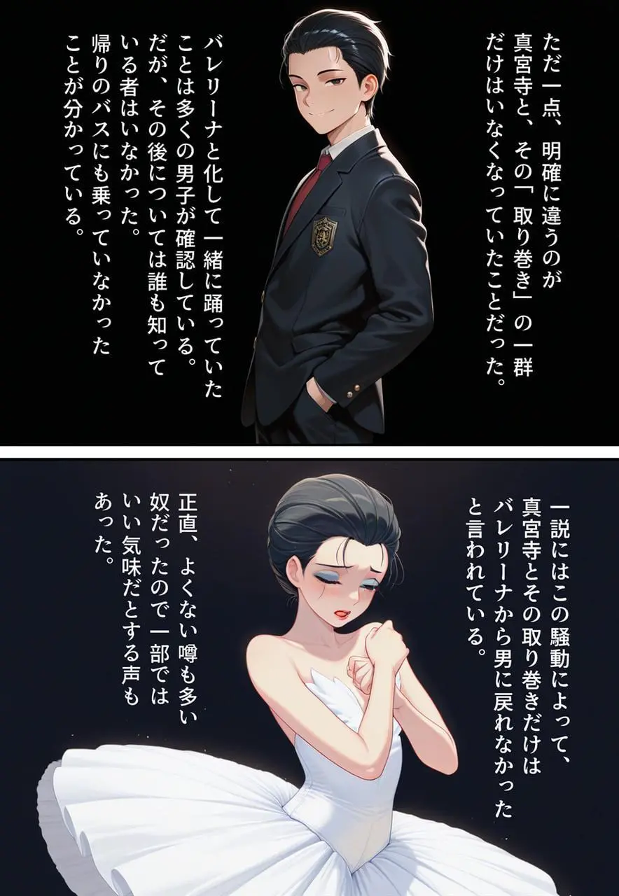 困惑の白鳥 トゥシューズを履かされた男たち - page321