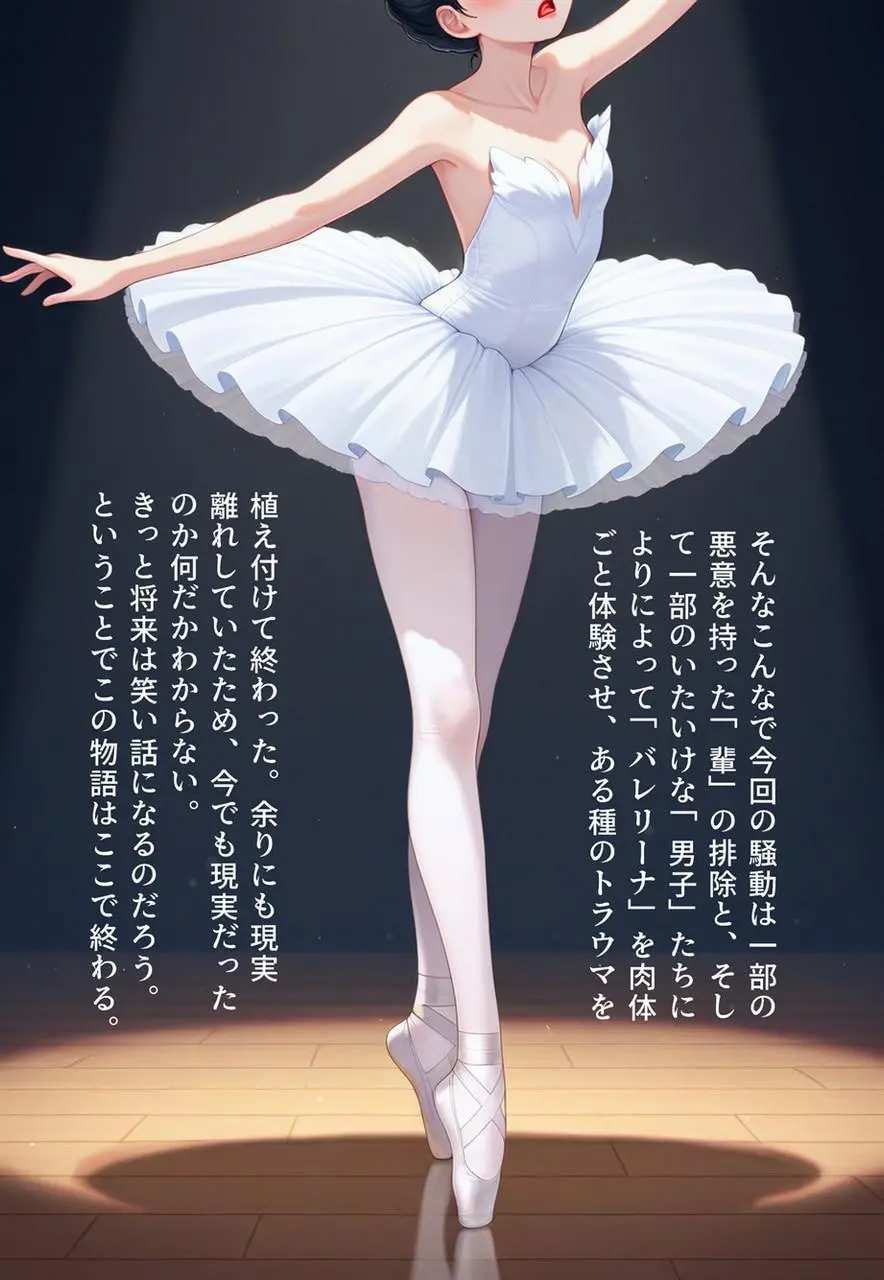 困惑の白鳥 トゥシューズを履かされた男たち - page324