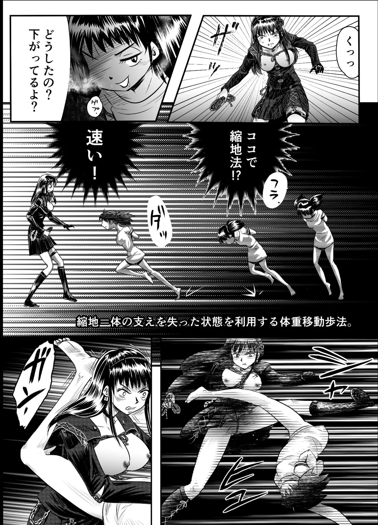 縛闘姫伝SPHINX act8 vs酔拳 - page45