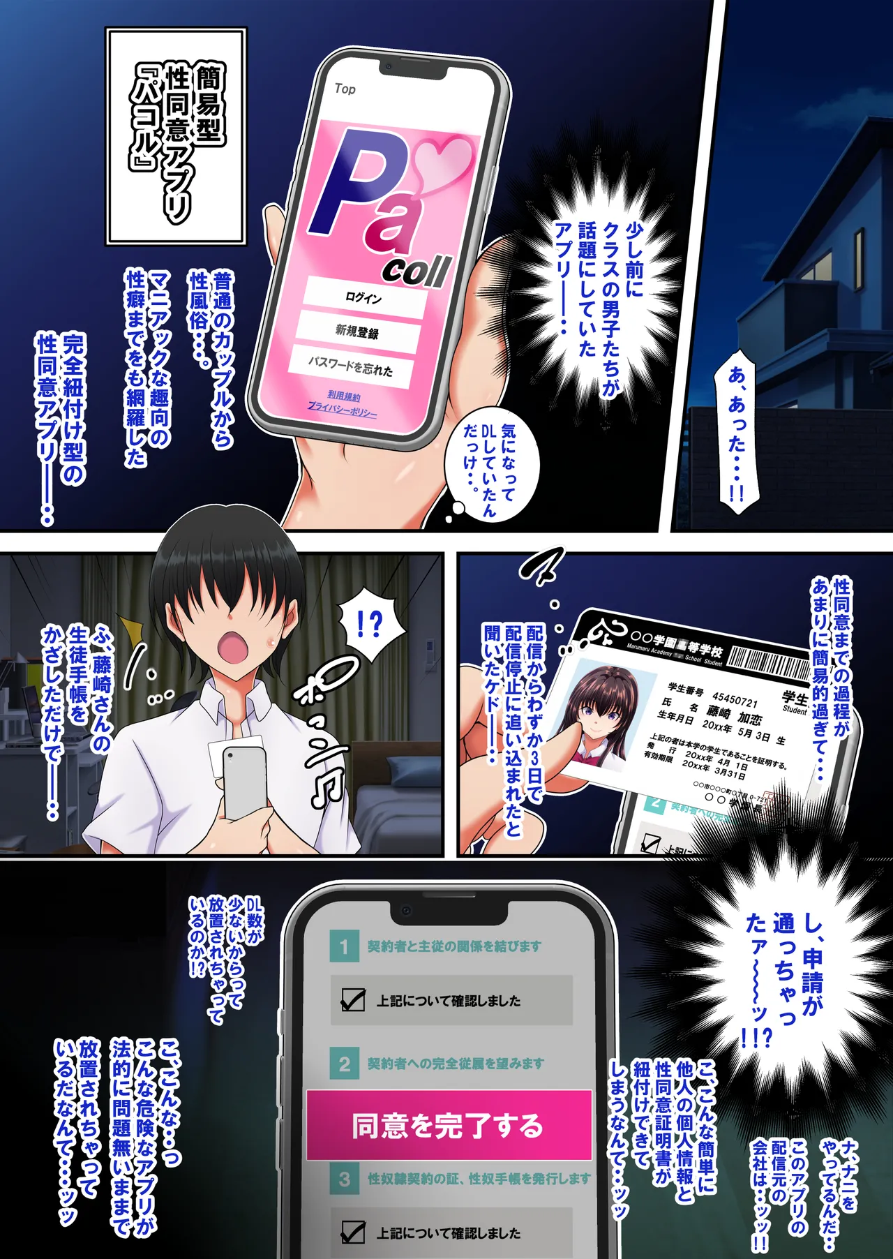 簡易型性同意アプリ『パコル』 - page4