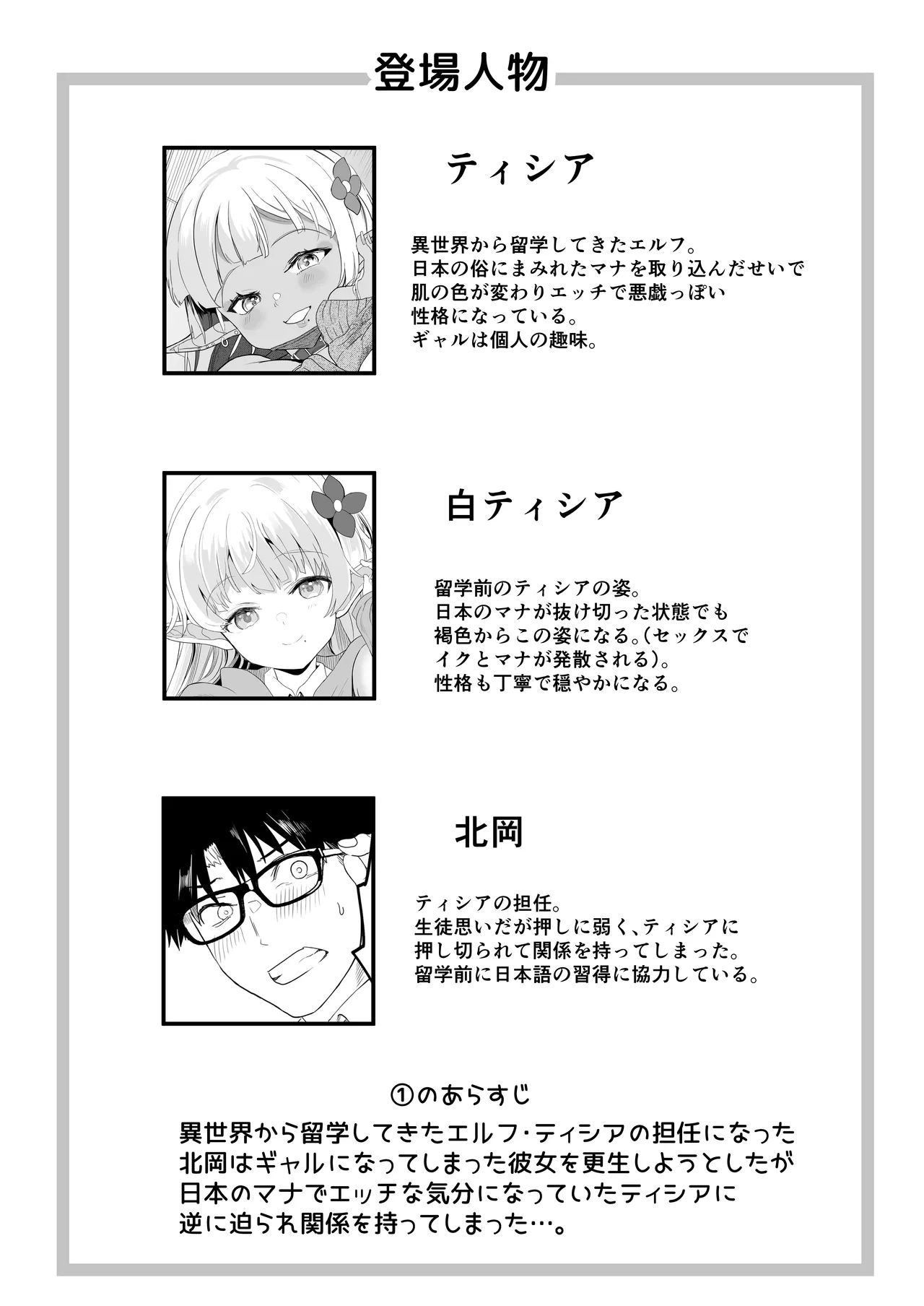完全にギャル堕ちした留学生エルフの指導法2 - page2