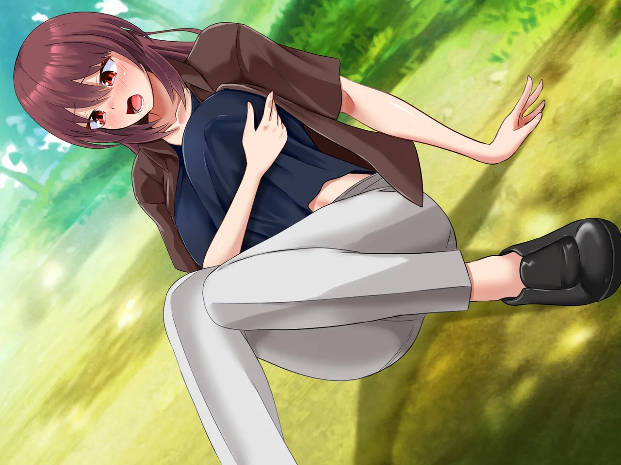 祠の前で願ったら女の子になれた - page152