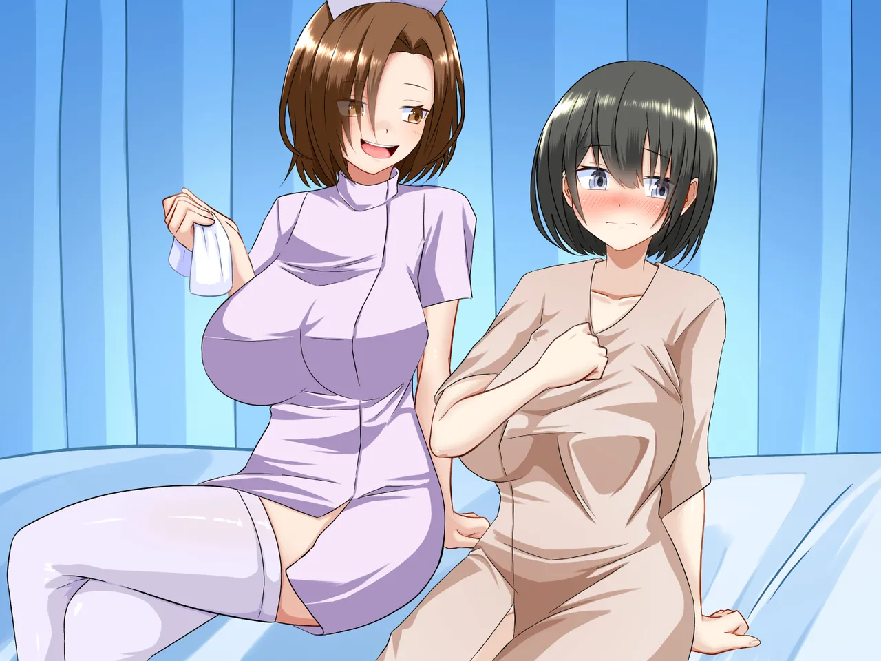 突然女体化した俺が入院した病院でナースとのエッチな入院生活 - page153