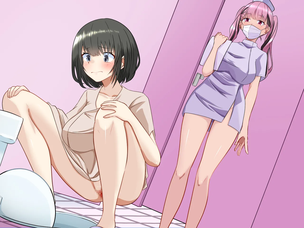 突然女体化した俺が入院した病院でナースとのエッチな入院生活 - page157