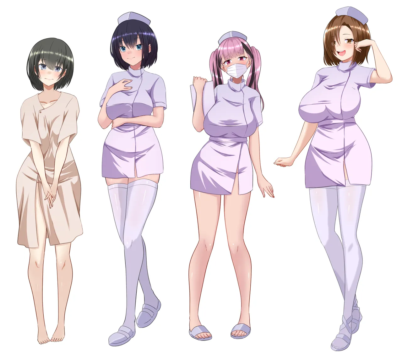 突然女体化した俺が入院した病院でナースとのエッチな入院生活 - page181