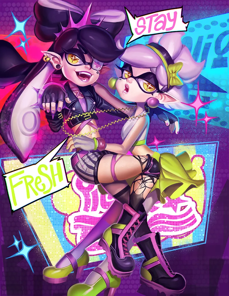 Splatoon Folder - Squid Sisters - page33