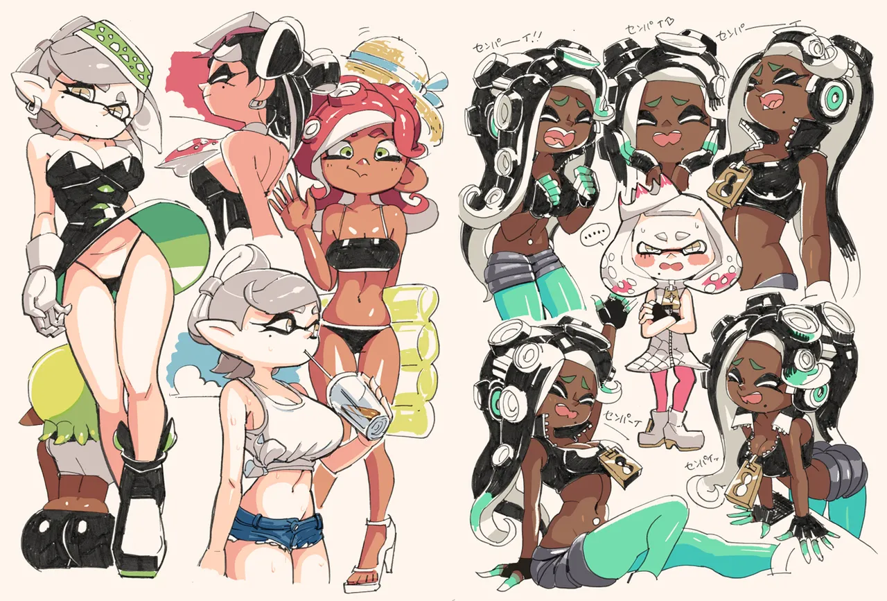 Splatoon Folder - Squid Sisters - page34
