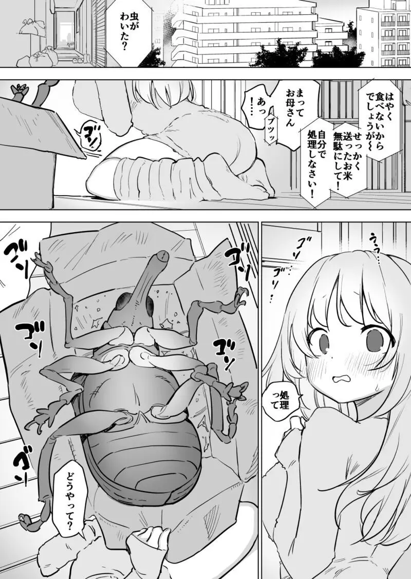 仕送りの中のゾウムシと！ - page2