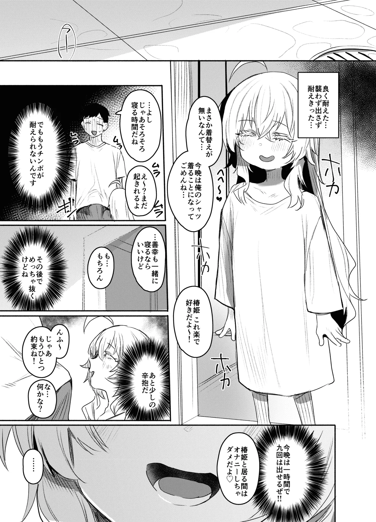俺にだけわがままなお嬢様はお泊り交尾がしたい - page22