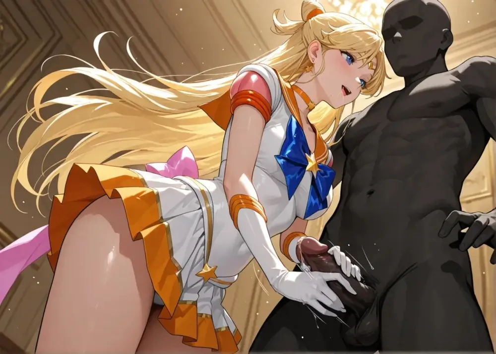 Sailor Moon cartoon parody 3d [AI Generated] - page117