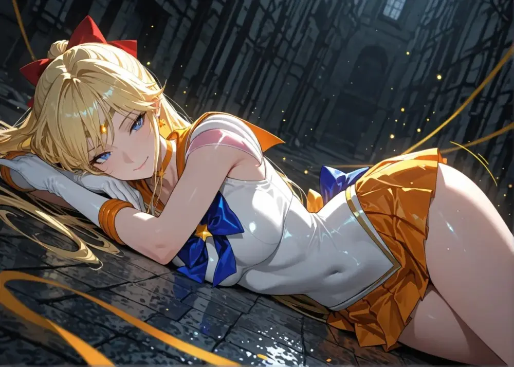 Sailor Moon cartoon parody 3d [AI Generated] - page12
