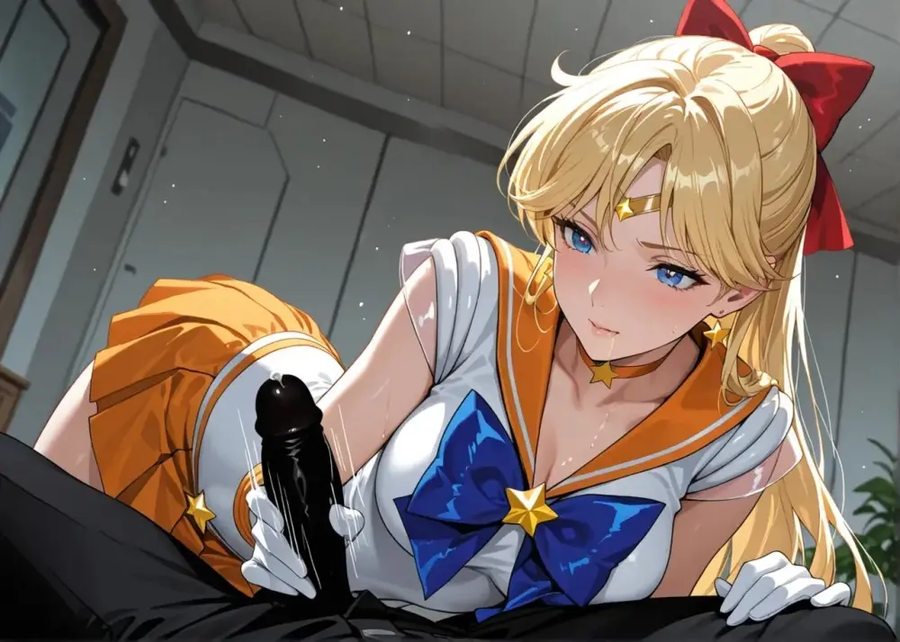 Sailor Moon cartoon parody 3d [AI Generated] - page129
