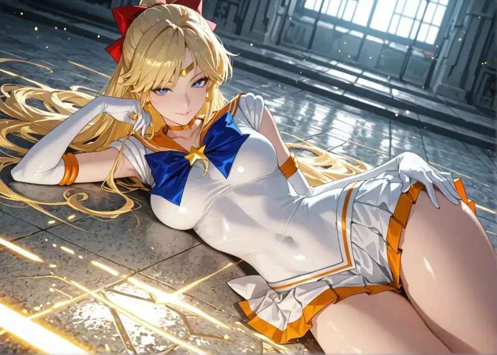 Sailor Moon cartoon parody 3d [AI Generated] - page13