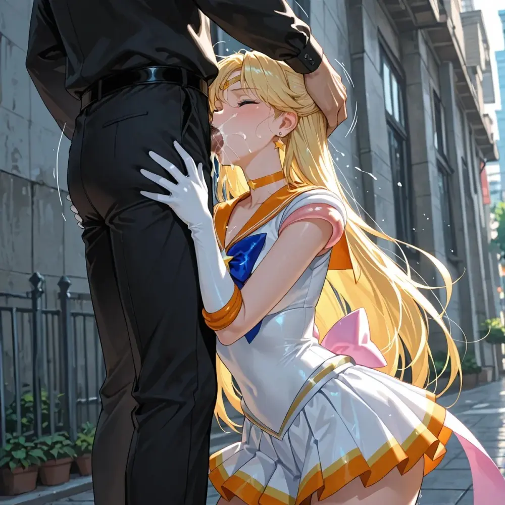 Sailor Moon cartoon parody 3d [AI Generated] - page135