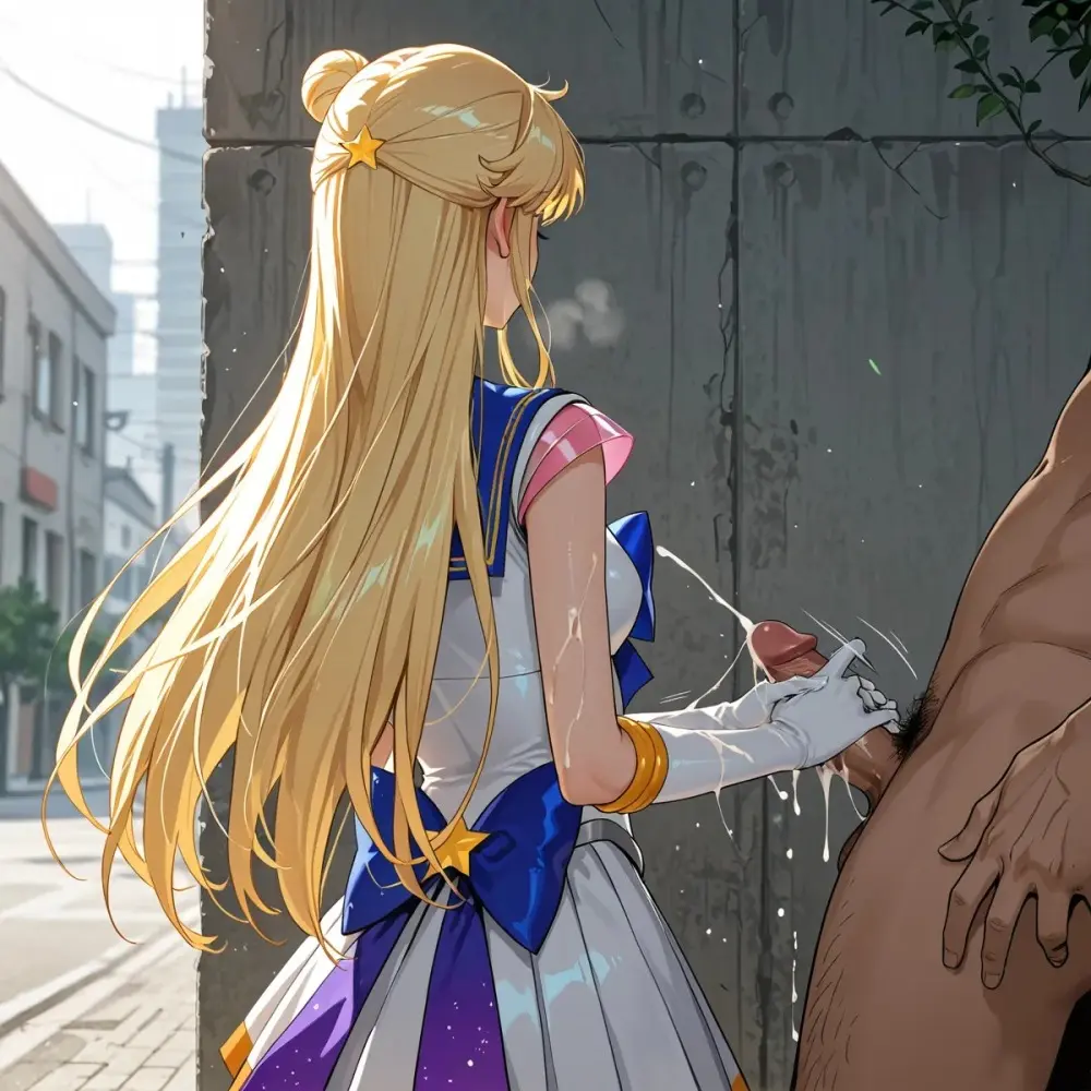 Sailor Moon cartoon parody 3d [AI Generated] - page148