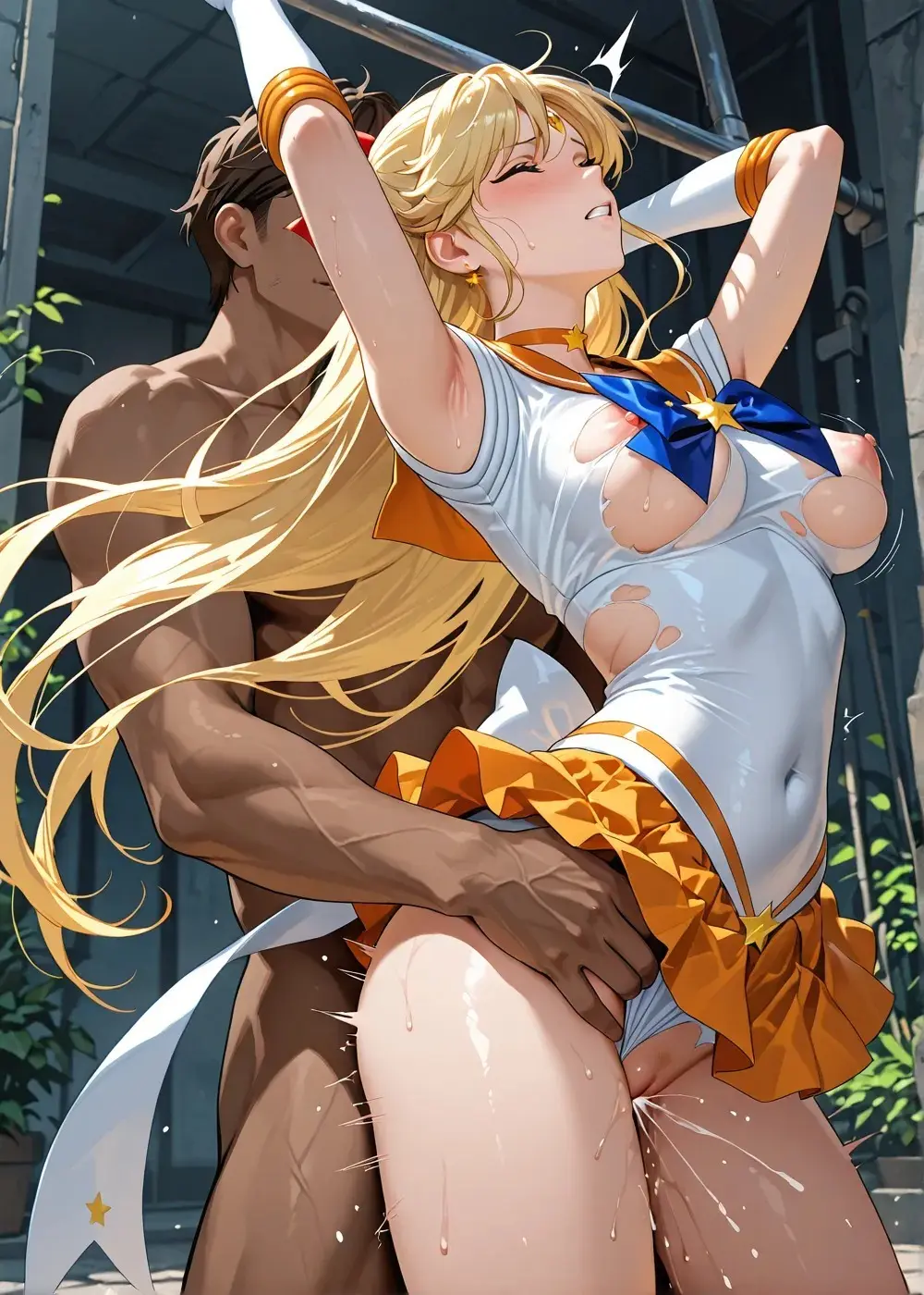 Sailor Moon cartoon parody 3d [AI Generated] - page201