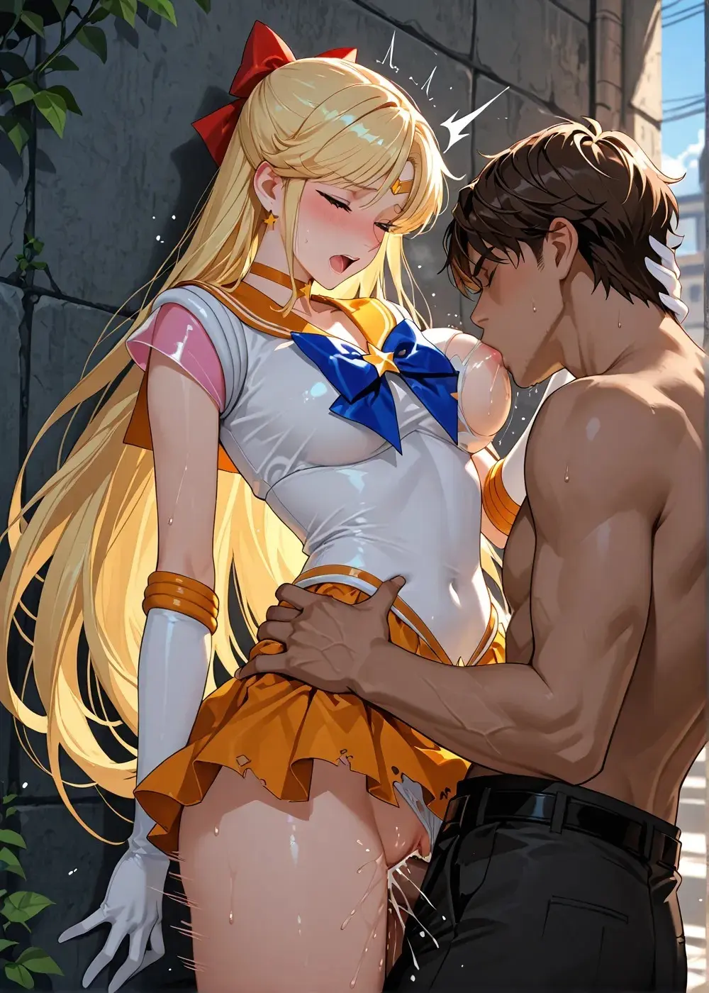 Sailor Moon cartoon parody 3d [AI Generated] - page204