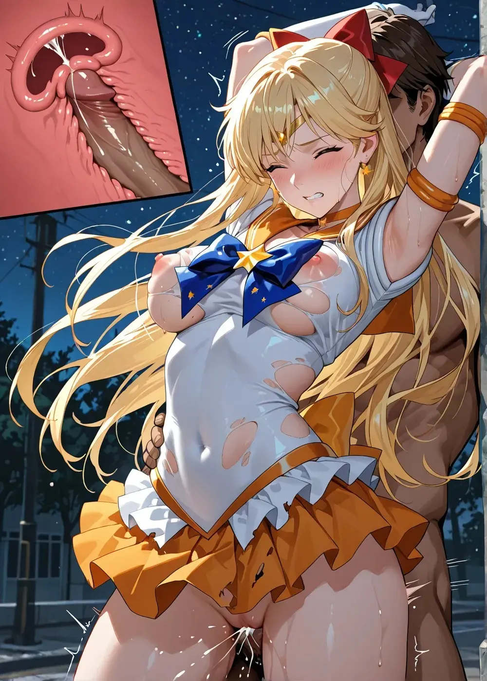 Sailor Moon cartoon parody 3d [AI Generated] - page206