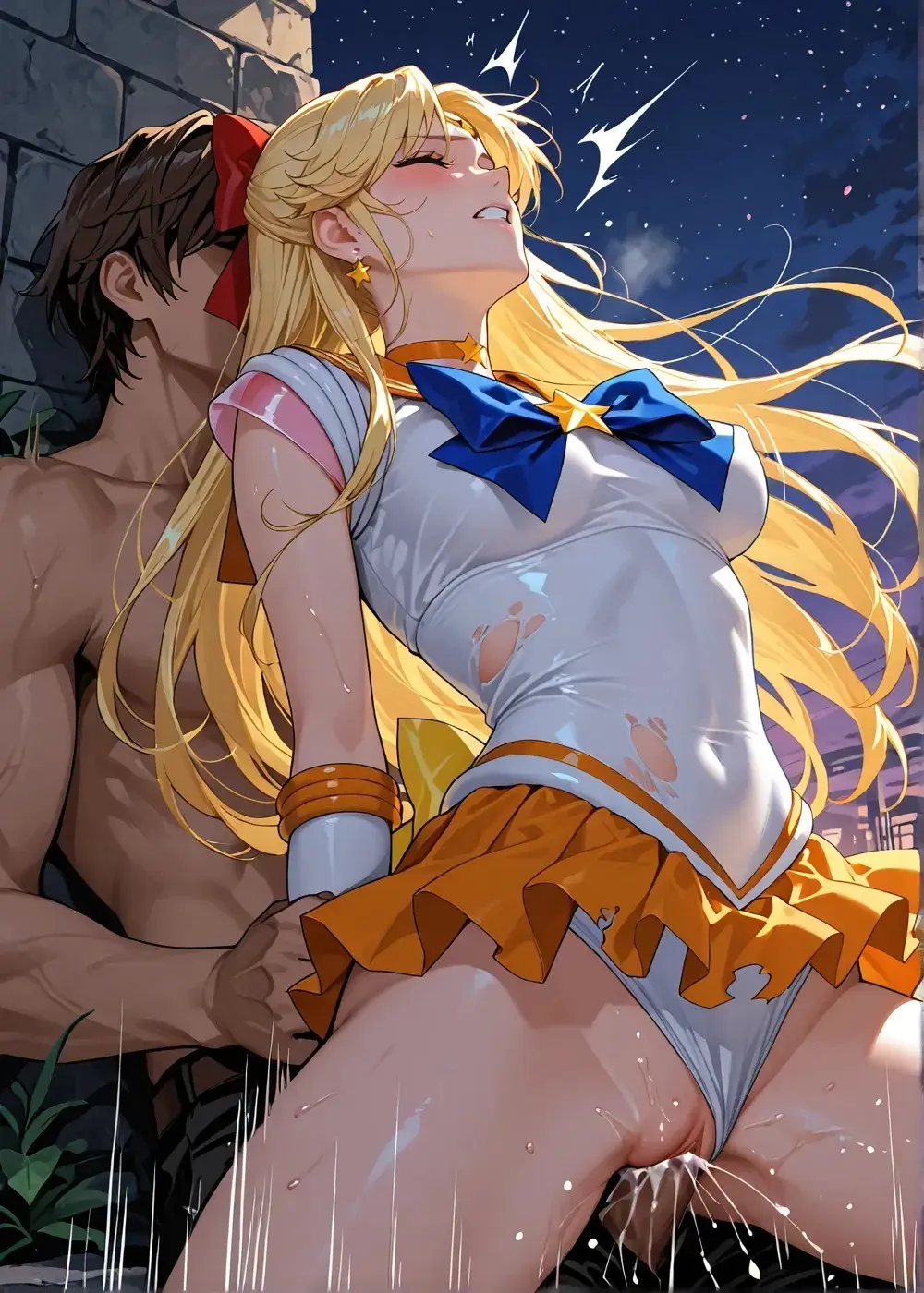 Sailor Moon cartoon parody 3d [AI Generated] - page208