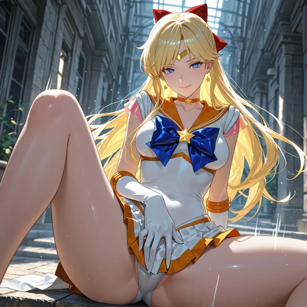 Sailor Moon cartoon parody 3d [AI Generated] - page21