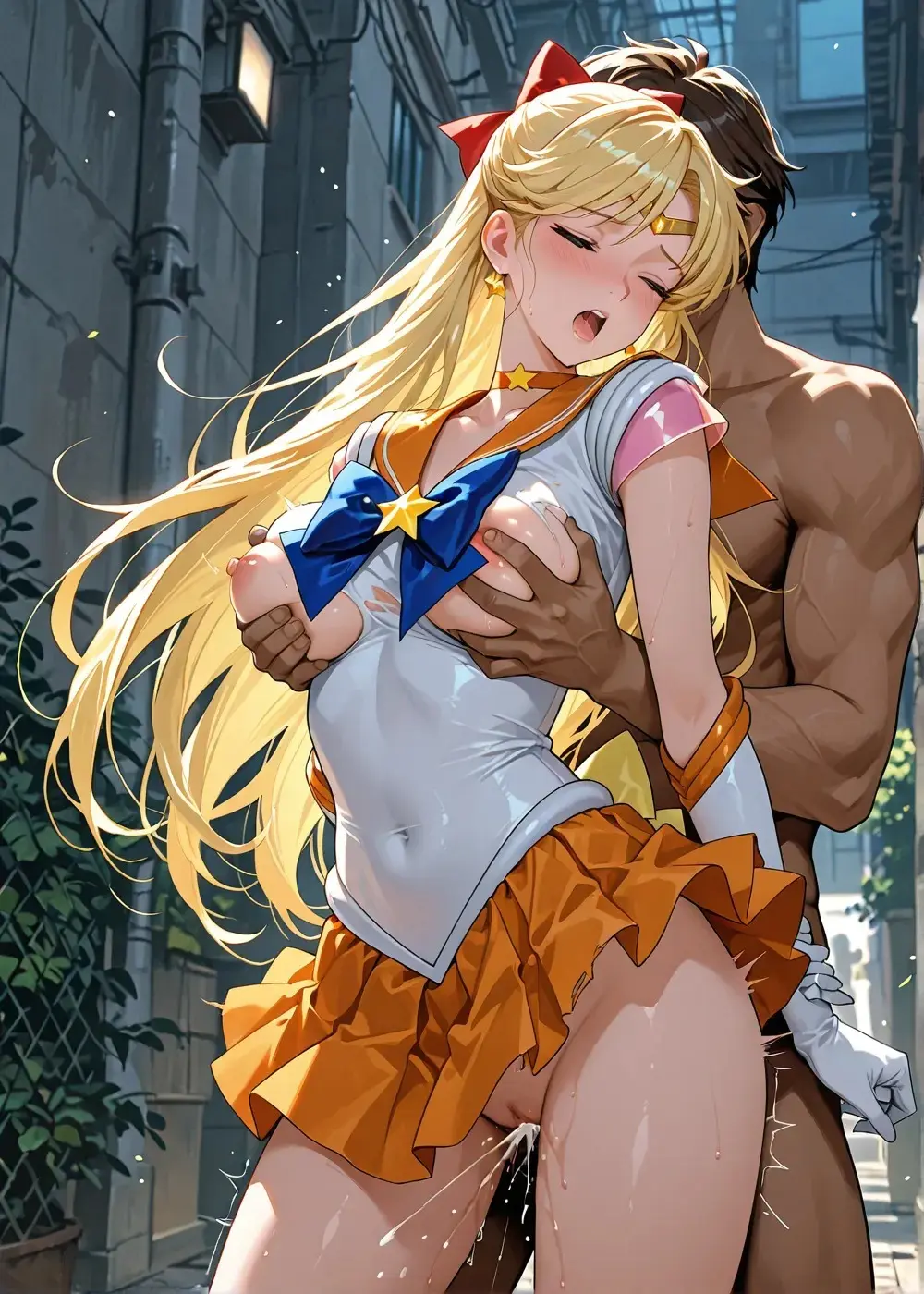 Sailor Moon cartoon parody 3d [AI Generated] - page210