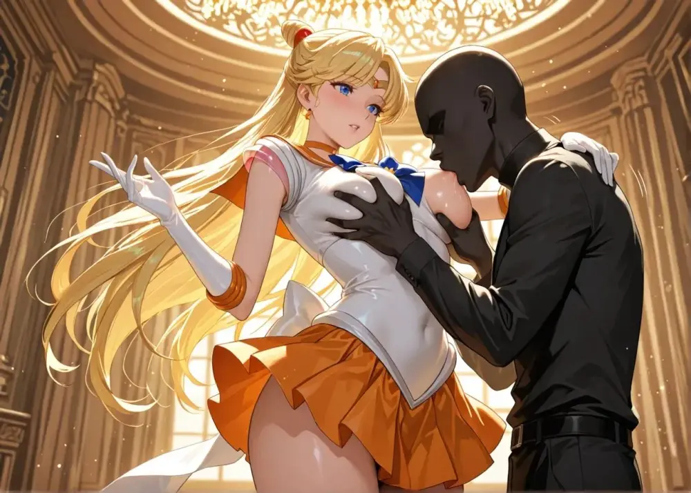 Sailor Moon cartoon parody 3d [AI Generated] - page23