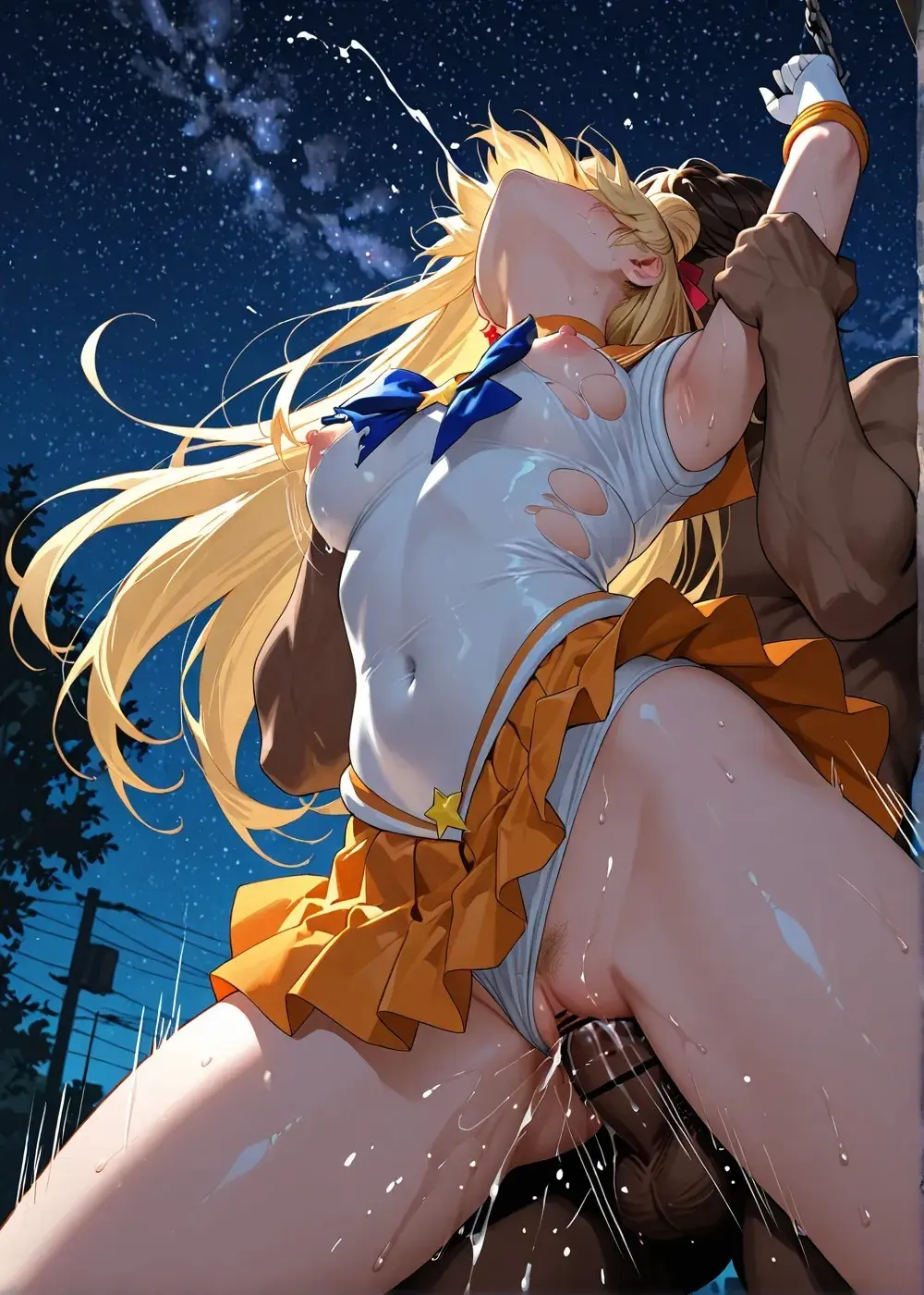 Sailor Moon cartoon parody 3d [AI Generated] - page243
