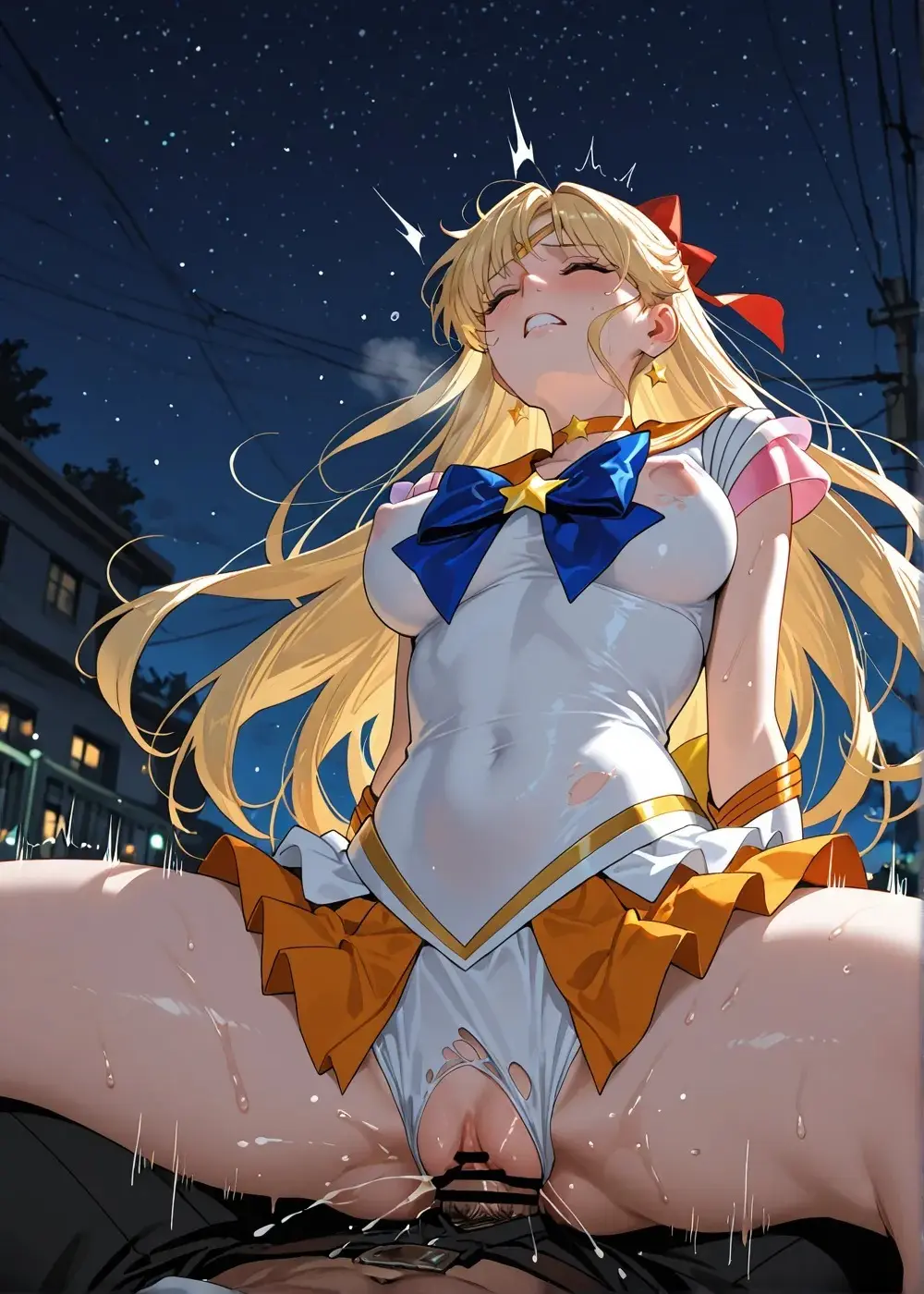 Sailor Moon cartoon parody 3d [AI Generated] - page244