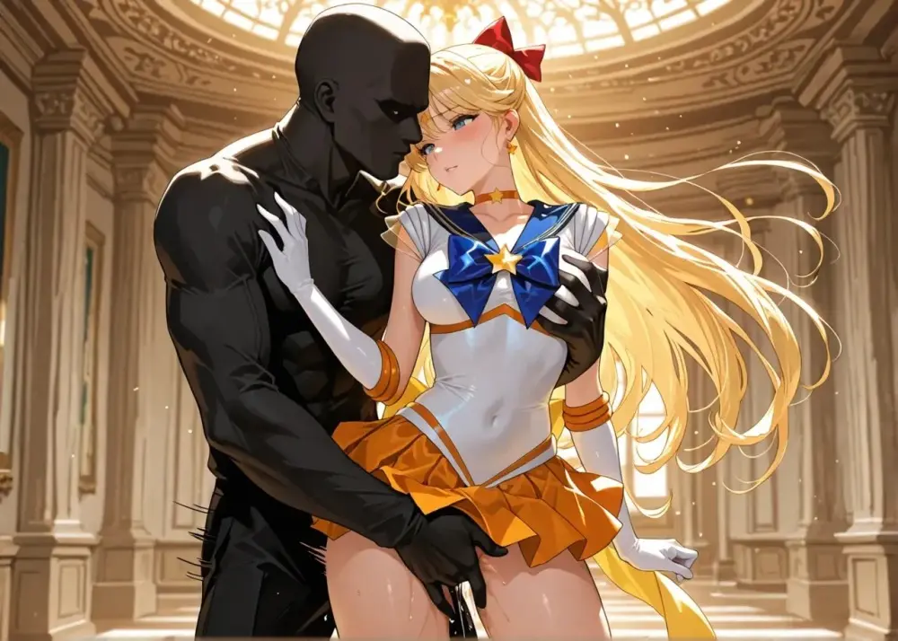 Sailor Moon cartoon parody 3d [AI Generated] - page25