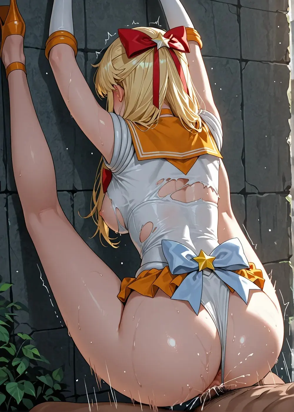 Sailor Moon cartoon parody 3d [AI Generated] - page253