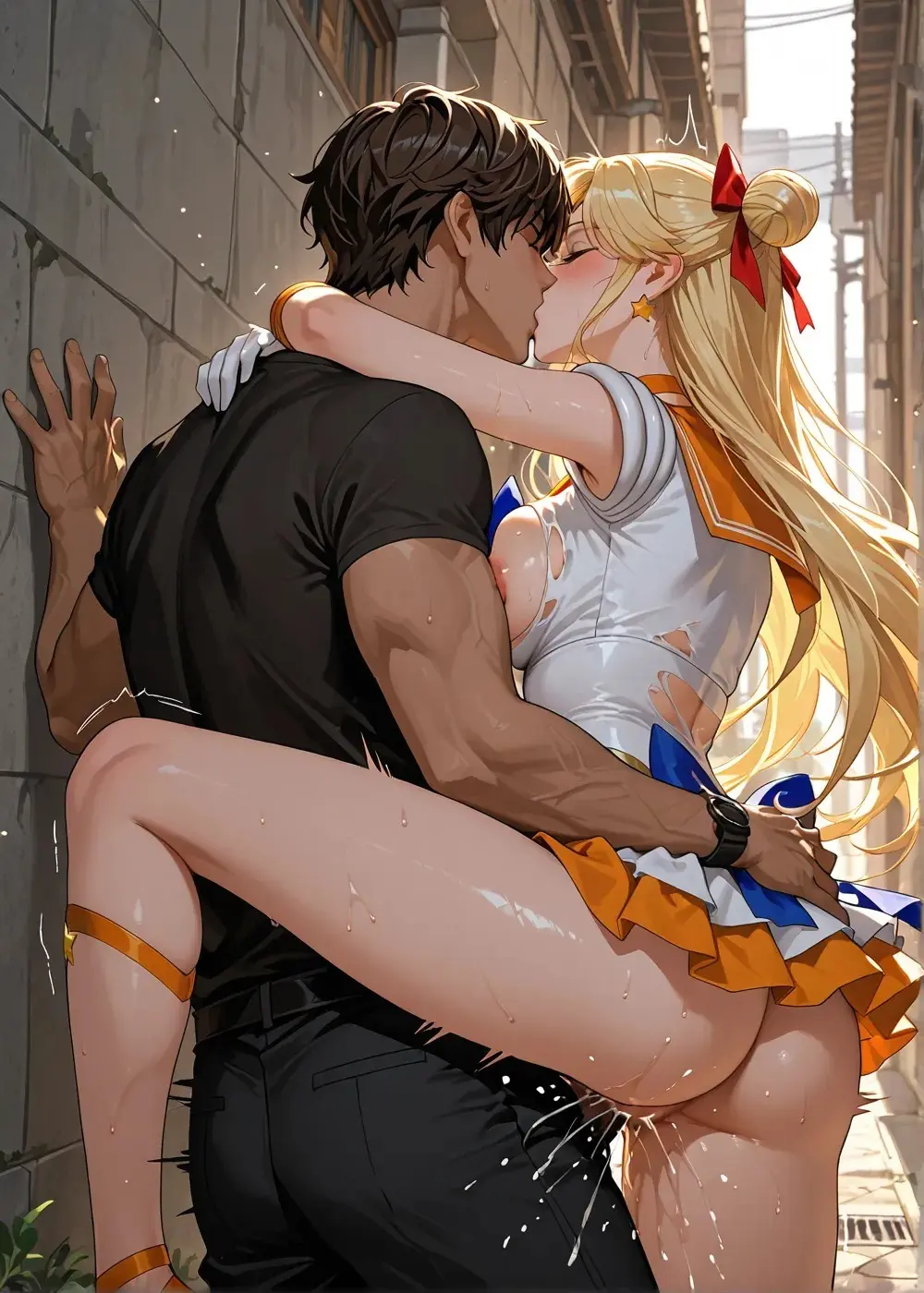 Sailor Moon cartoon parody 3d [AI Generated] - page257