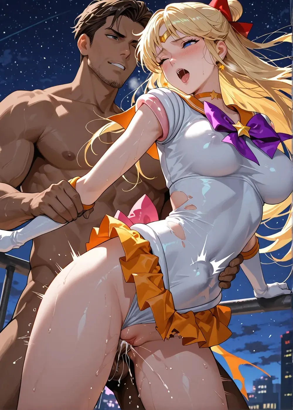 Sailor Moon cartoon parody 3d [AI Generated] - page266