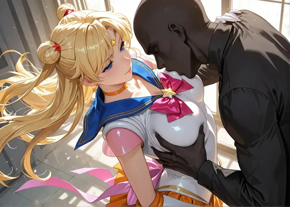 Sailor Moon cartoon parody 3d [AI Generated] - page27