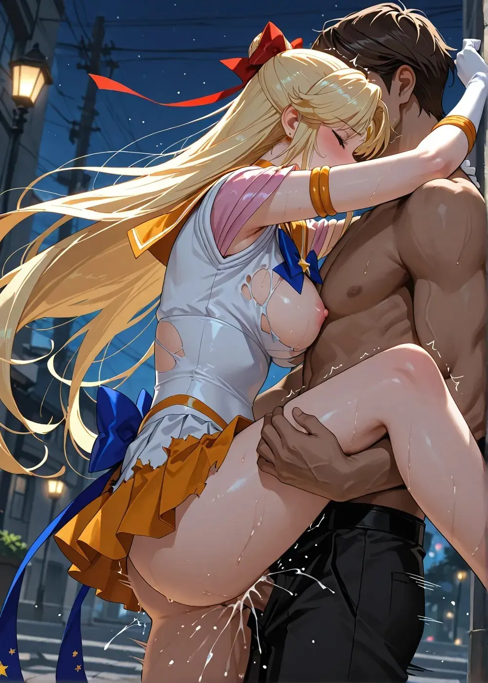 Sailor Moon cartoon parody 3d [AI Generated] - page272