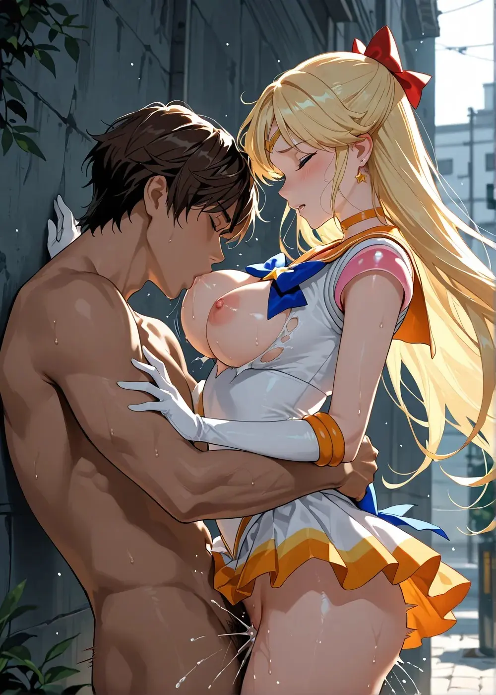 Sailor Moon cartoon parody 3d [AI Generated] - page276