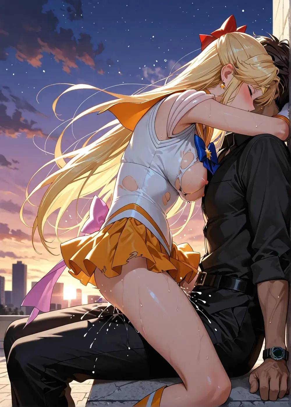 Sailor Moon cartoon parody 3d [AI Generated] - page280
