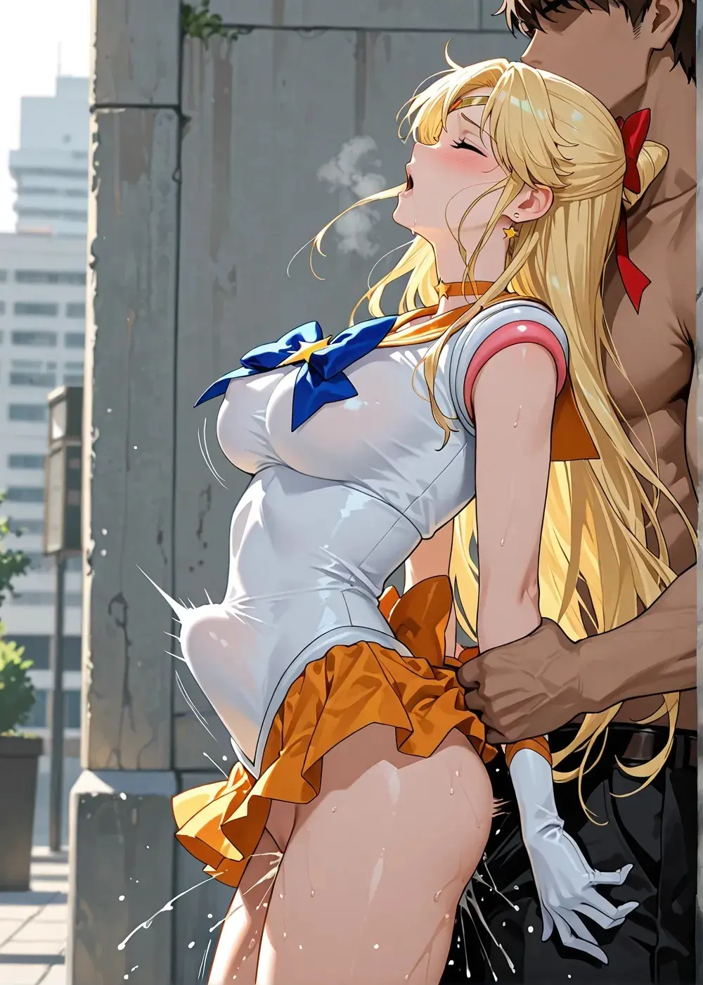 Sailor Moon cartoon parody 3d [AI Generated] - page284