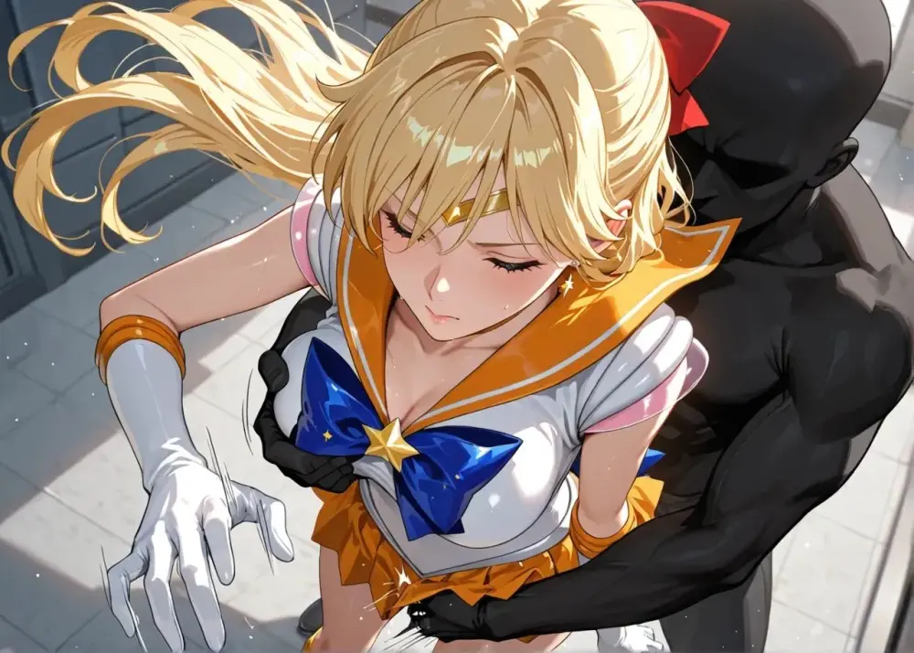 Sailor Moon cartoon parody 3d [AI Generated] - page29