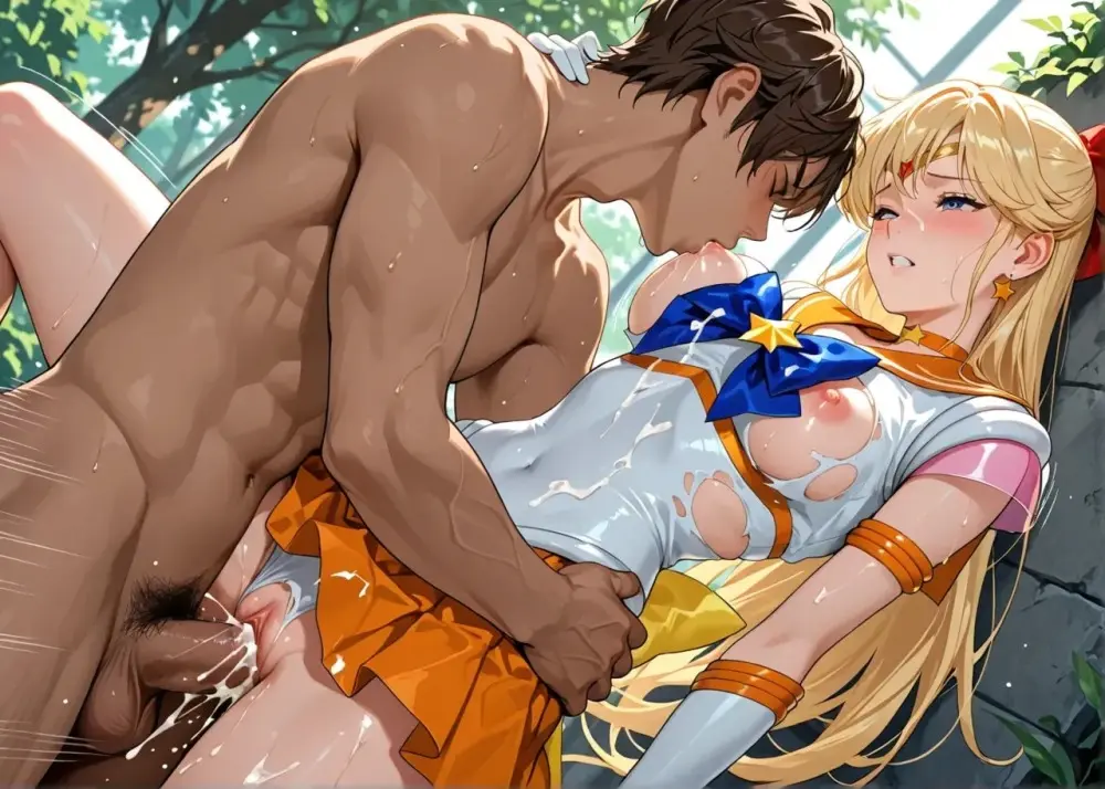 Sailor Moon cartoon parody 3d [AI Generated] - page335