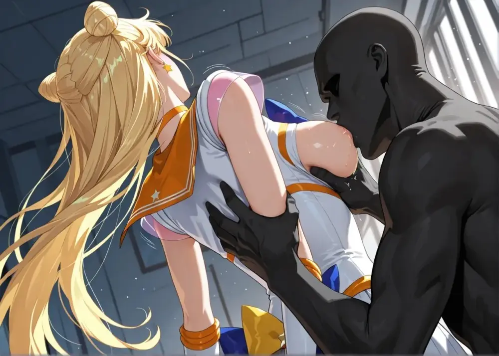 Sailor Moon cartoon parody 3d [AI Generated] - page35
