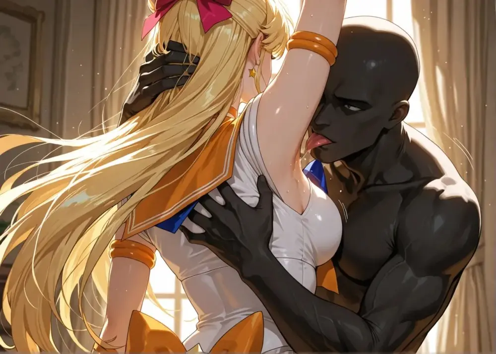 Sailor Moon cartoon parody 3d [AI Generated] - page36