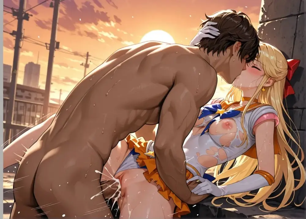 Sailor Moon cartoon parody 3d [AI Generated] - page367