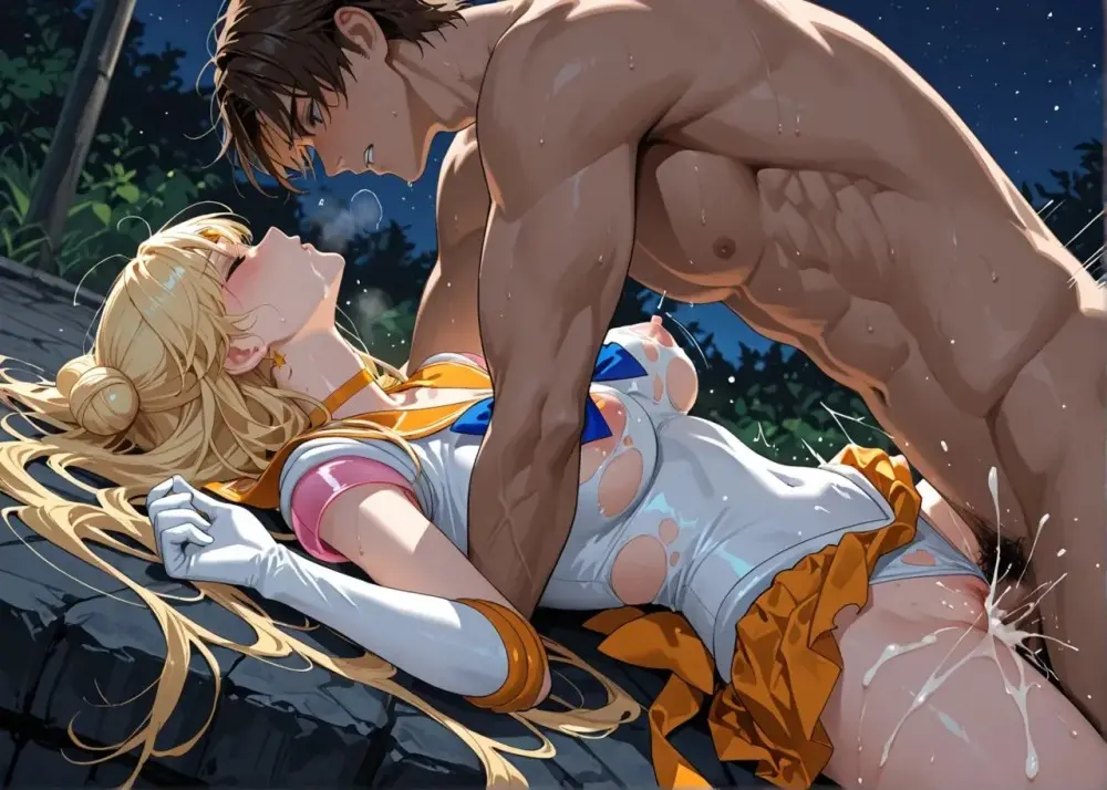 Sailor Moon cartoon parody 3d [AI Generated] - page368