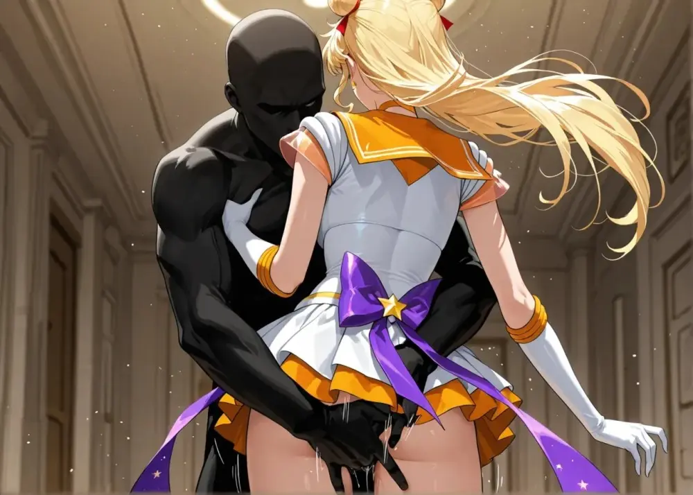 Sailor Moon cartoon parody 3d [AI Generated] - page37