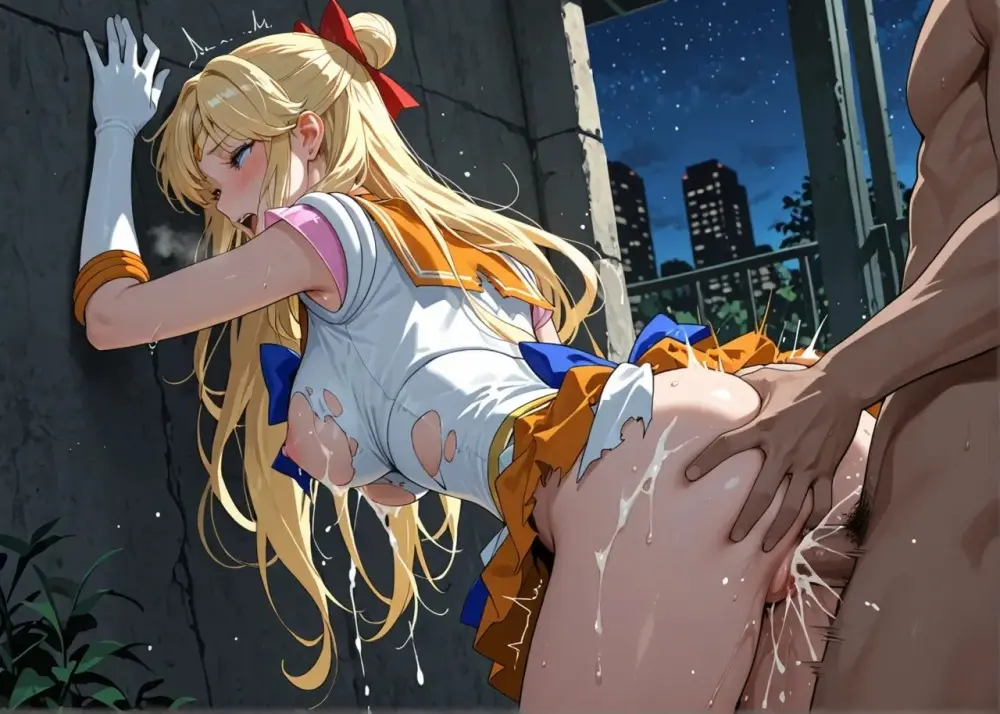 Sailor Moon cartoon parody 3d [AI Generated] - page379
