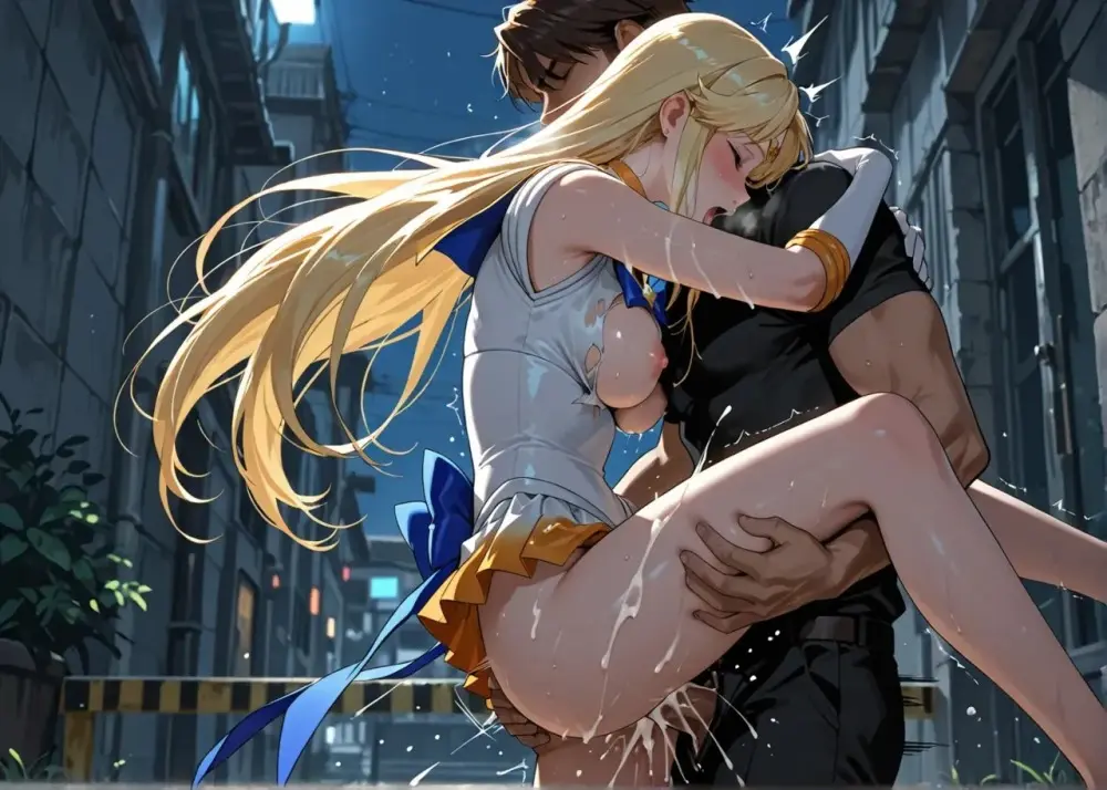 Sailor Moon cartoon parody 3d [AI Generated] - page392